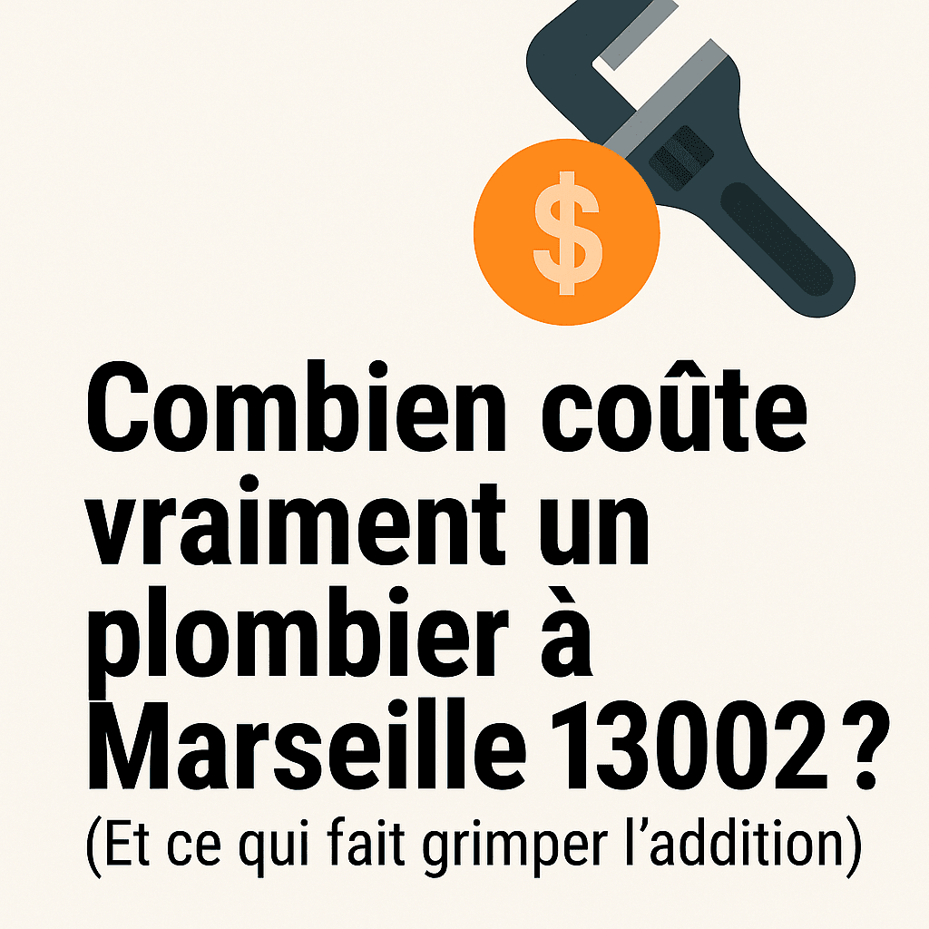 Combien coûte vraiment un plombier à Marseille 13002 ?